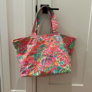 Lilly Pulitzer canvas tote